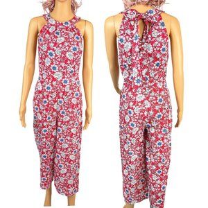 Loft Halter Wide Leg Jumpsuit